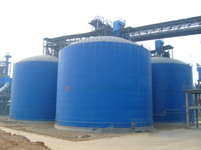 望城水泥钢板库改造